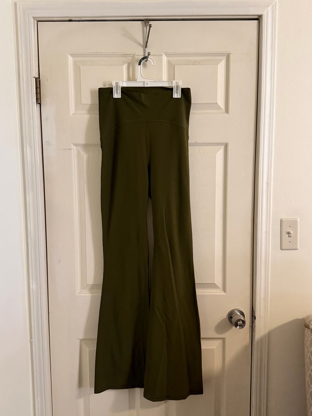 Old navy Olive Green Flare yoga pants
